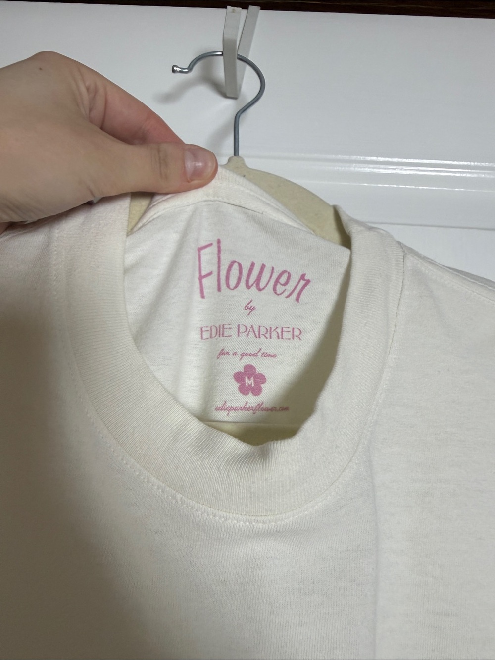 Edie Parker Flower oversized tee size M - Picture 3 of 11